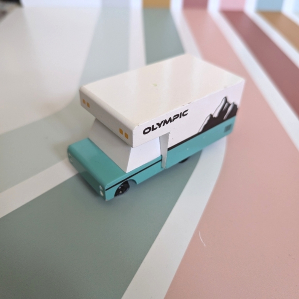 Wooden Toy Camper Truck - Candylab